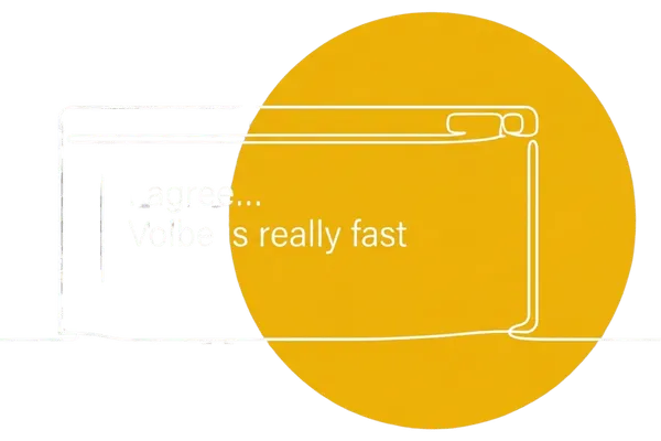 Once you're done, release the Fn key and your words appear instantly in the editor.